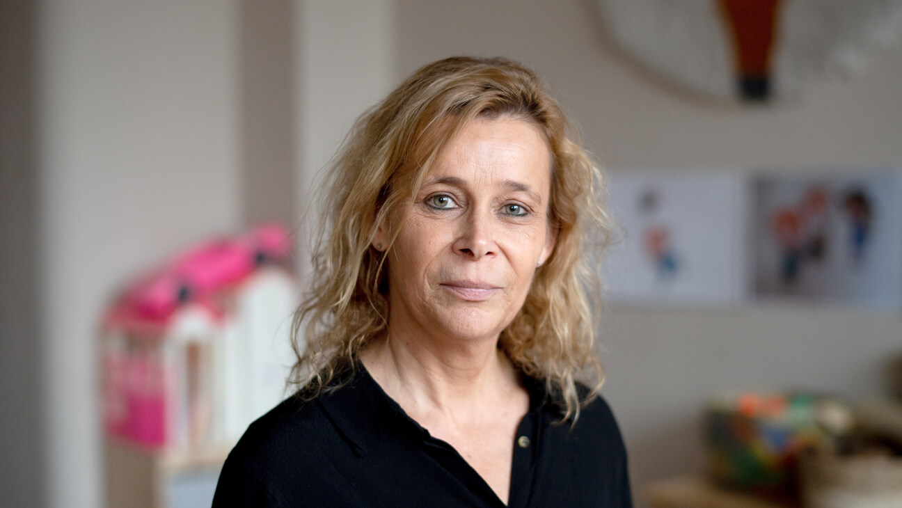 Coördinator-directeur Hilde van Diest Buurtschool De Winde uit Halle