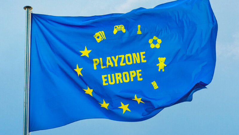 Vlag van playzone Europe