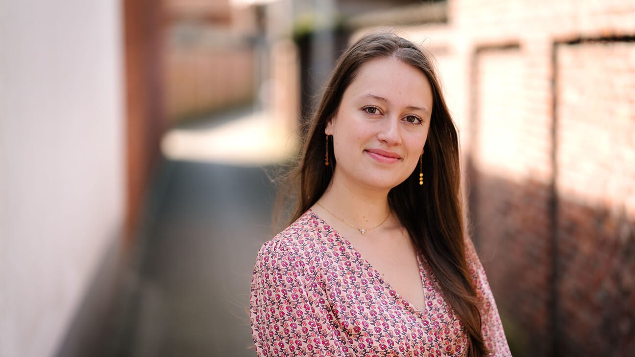 Master ingenieurswetenschappen Lara Roosens ontwikkelde een competentiedashboard voor data