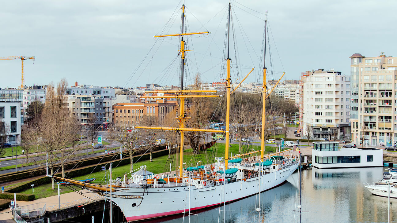 Het schip Mercator Oostende