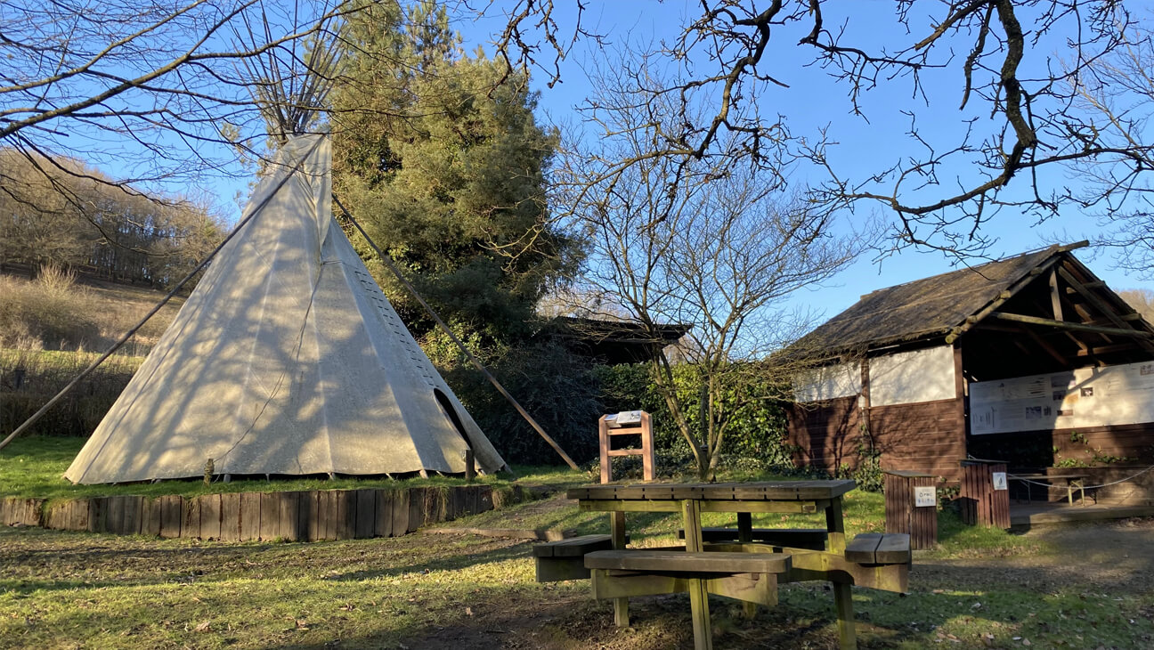 Tuin van het Musée du Malgré-Tout