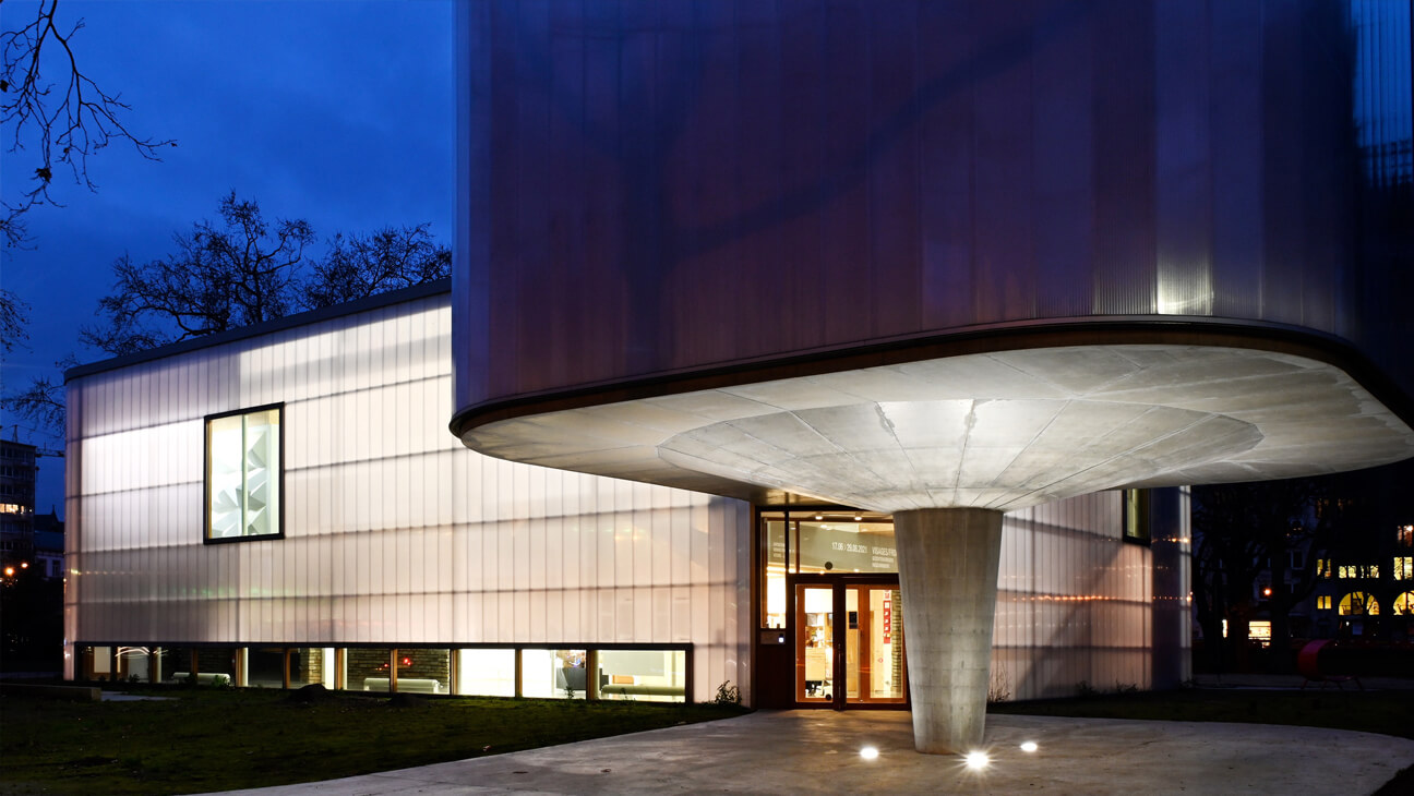 Gevel van Trinkhall Museum