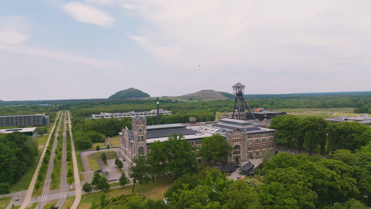 Landschap rond Thor park