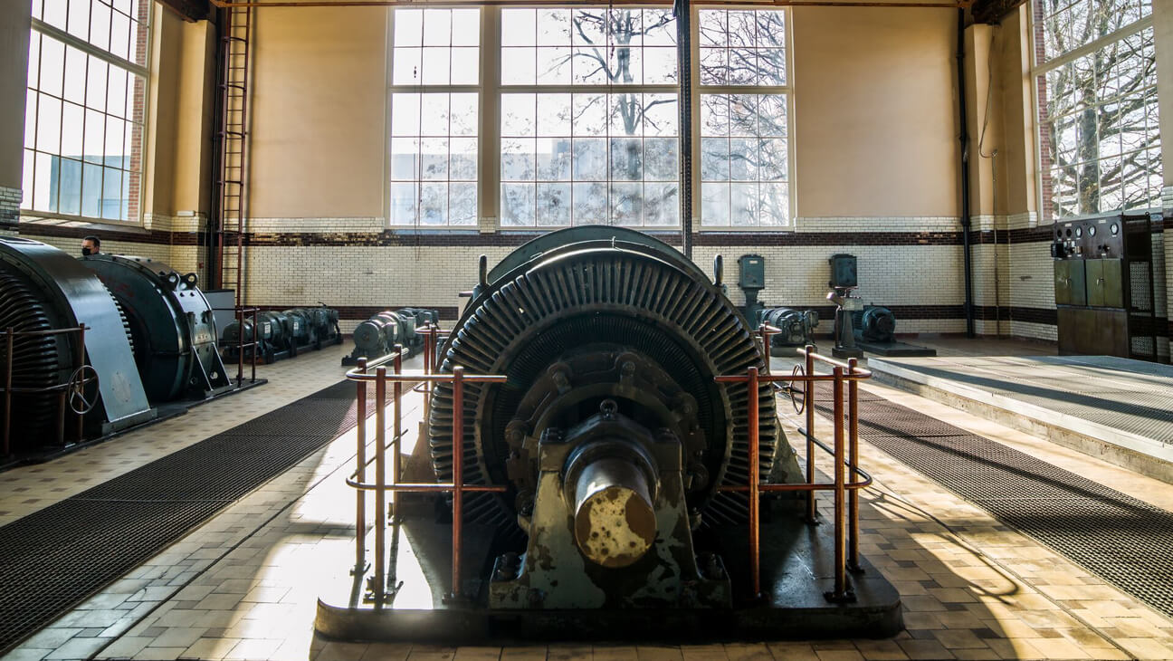 oude machines mijnen Genk