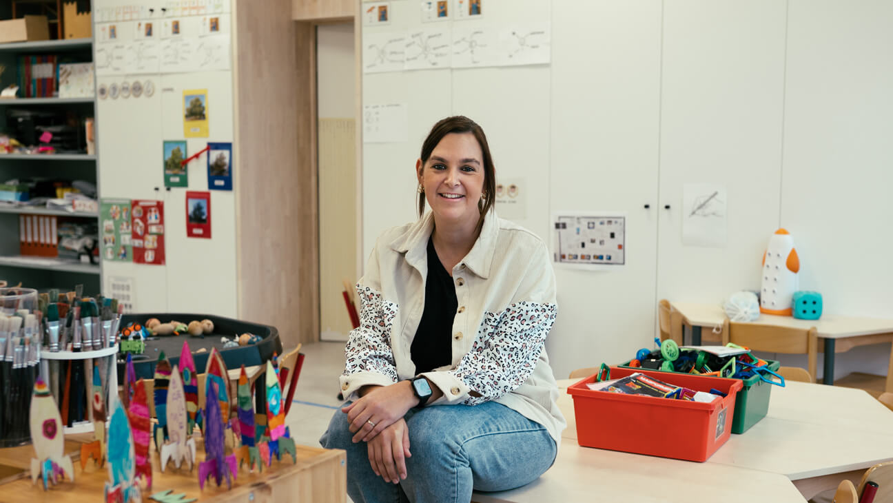 Kleuterleraar Eline Peeters over kennisrijke kleuterklas