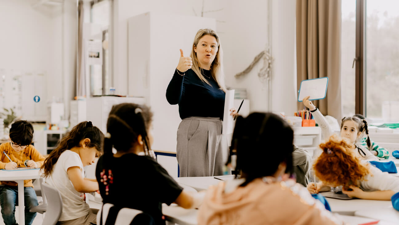 Tamara Marginet, leraar tweede leerjaar over hun nieuwe spelling aanpak
