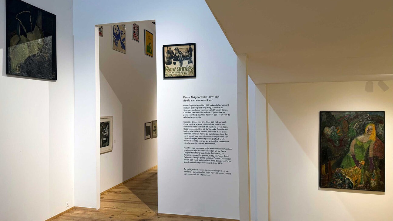 Ferre Grignard, Beeld van een kunstenaar 