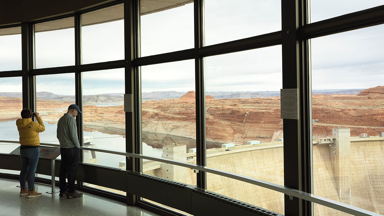 Glen Canyon Dam, Arizona, 2020