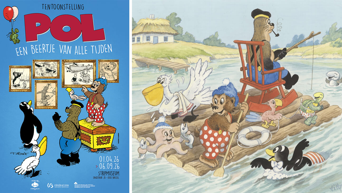 Strip van beertje Pol