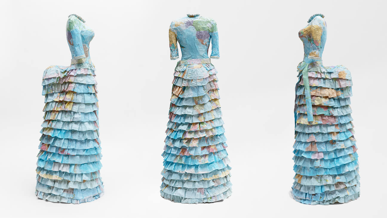 Colonial Dress, 2008, Susan Stockwell (b.1962), House of European History Collection