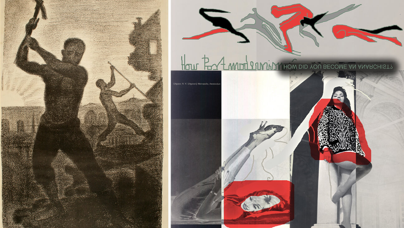 Kunstwerk uit de expo 'Révolte!?'