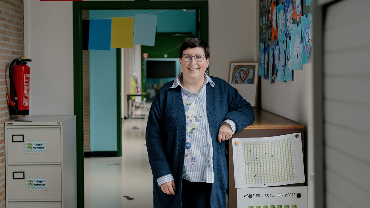 Portret van Kristien Janssens