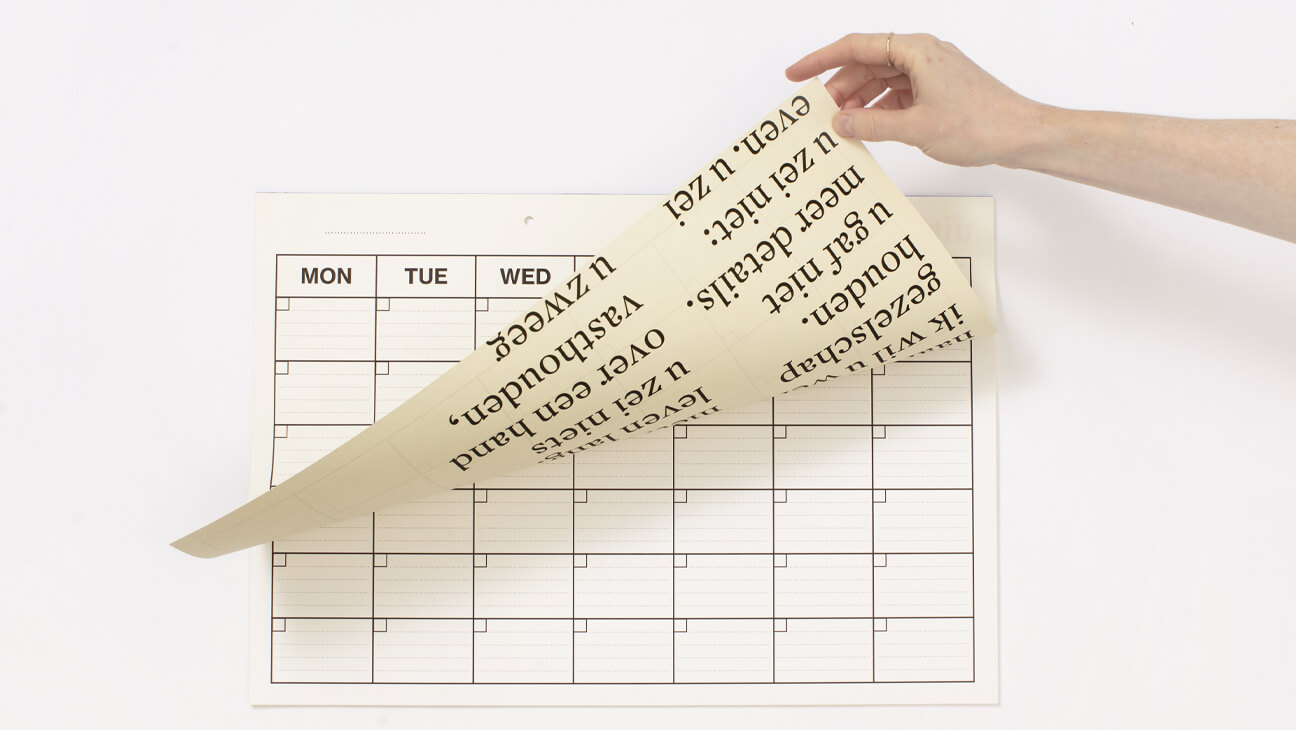 Kalender van Redopapers