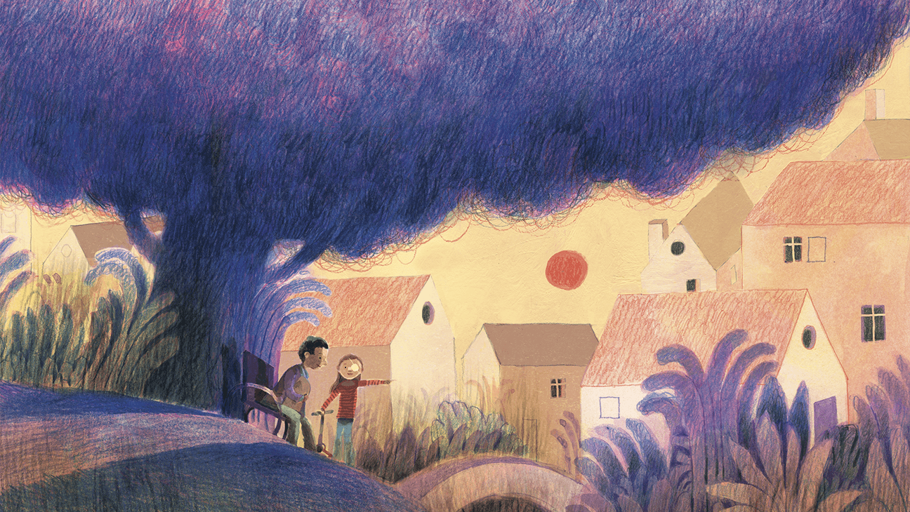 Illustratie van Mark Janssen, Uit Atman!, Querido, 2025