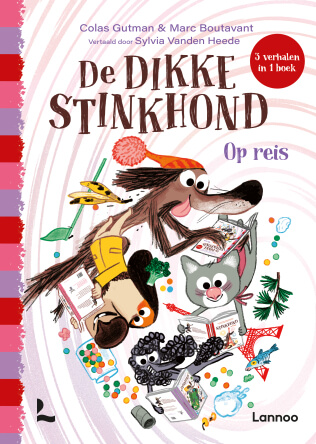 Boekcover 'De dikke stinkhond'