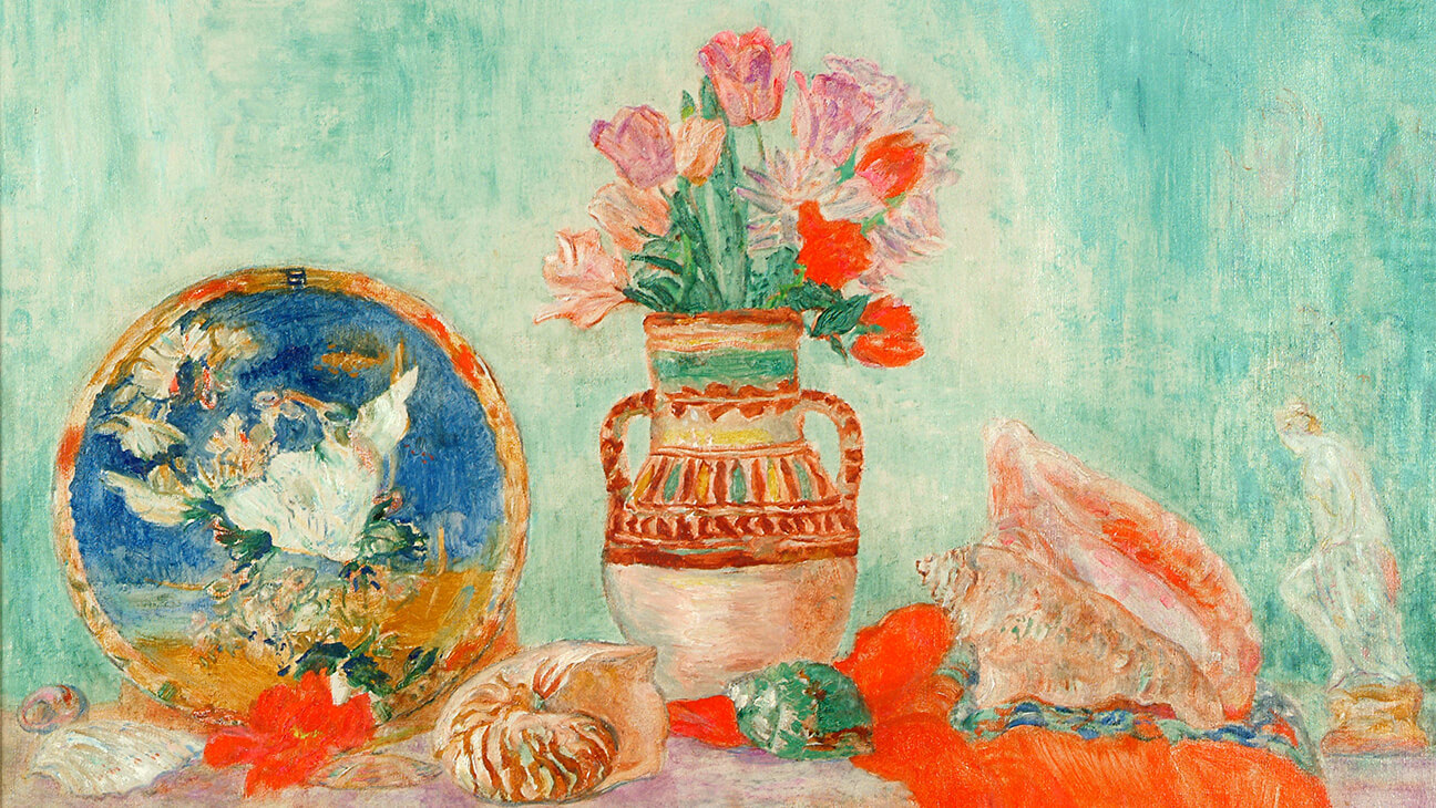 James Ensor, Lumières effeuillées, circa 1936