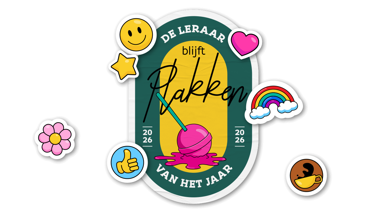 De Leraar van het Jaar 2026 blijft plakken