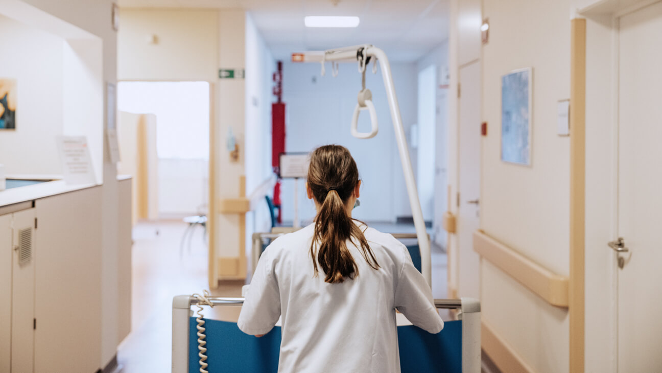 buitengewone leerling op stage in het ziekenhuis