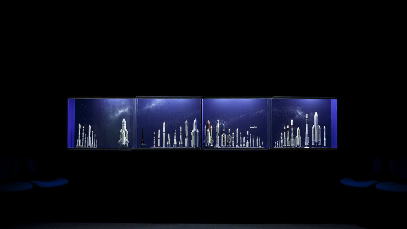 Stéphanie Roland, Rocket museum, série Ideal City, 2013.