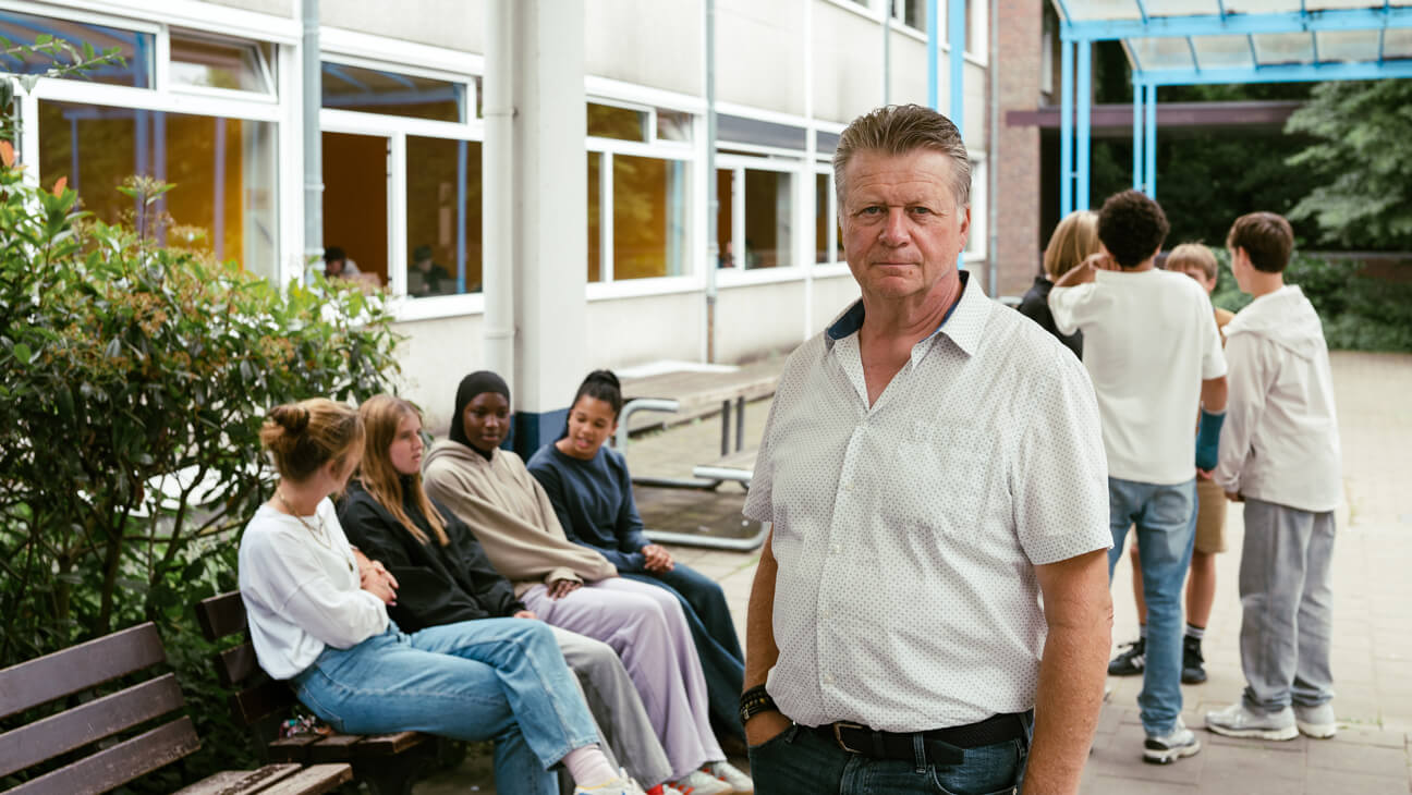 Kris Marsboom, zorgcoördinator Campos, Turnhout over tutors op zijn school