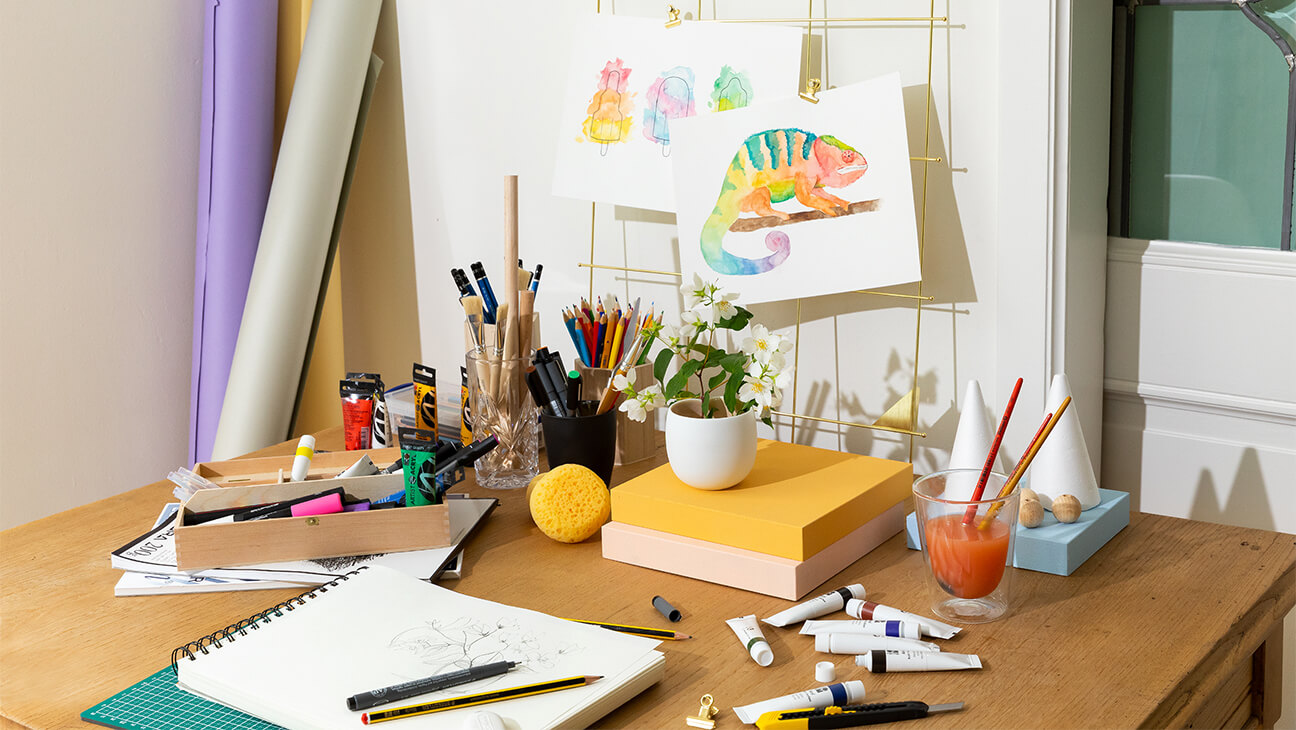 Hobbymateriaal uit ava