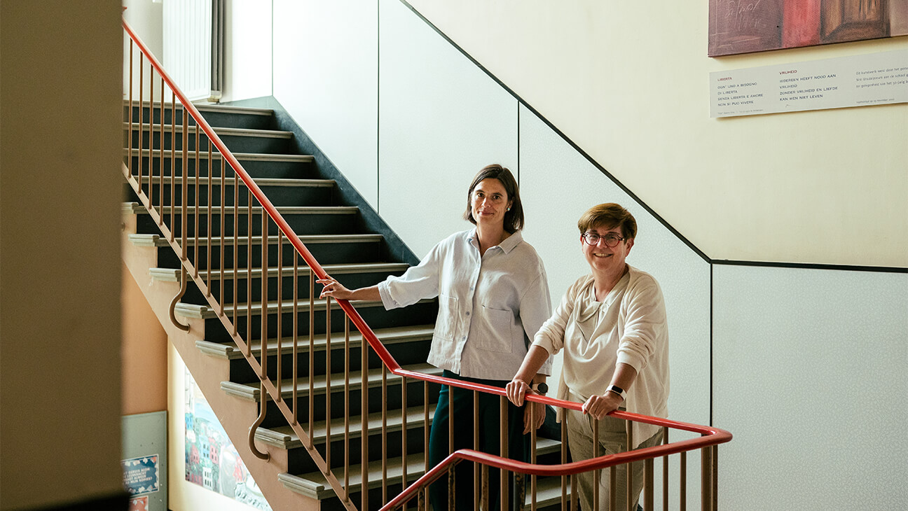 Directeur Mireille Van Craenenbroeck en onderzoeker Hannelore De Greve over schoolleiderschap