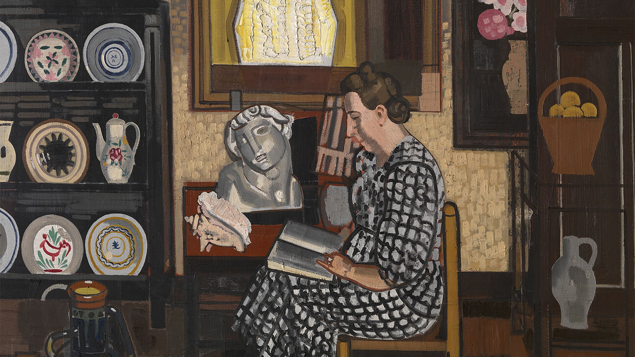 Groot interieur, 1939, olieverf op doek, Musea Brugge – Groeningemuseum © artin anders.be