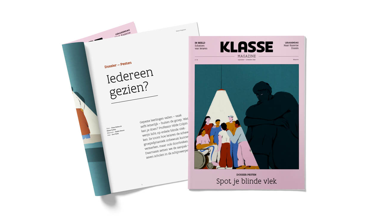 Cover en dossier van Klasse Magazine September 2026