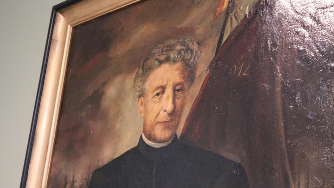 Schilderij van de Oostendse preister Hendrik Pype
